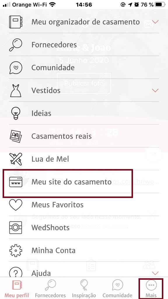 TUDO sobre o Site de Casamento - 12