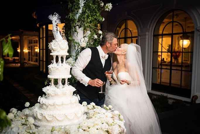Gwen Stefani e Blake Sheldon disseram sim! Se inspire com as fotos do casamento 💍 - 1