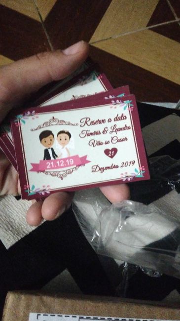 Convites dos padrinhos - 5