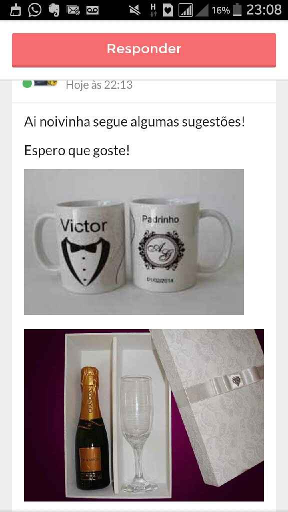 Que lembrancinha dar? - 2