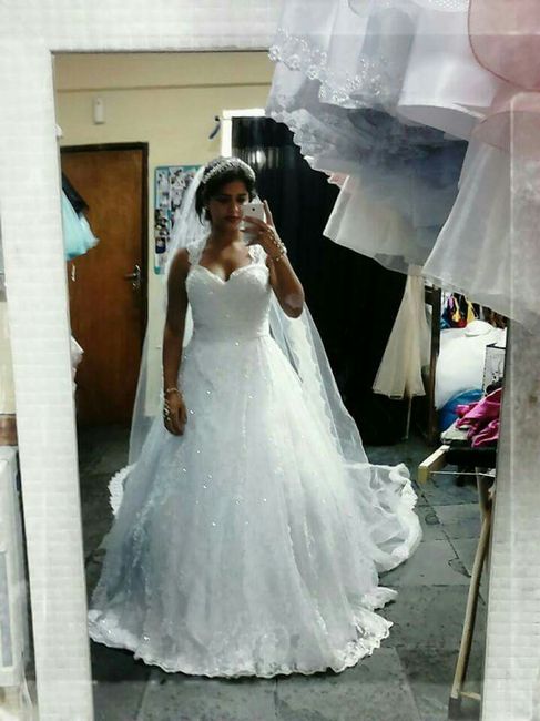 Sobre o vestido: modelo princesa ou sereia ? - 1