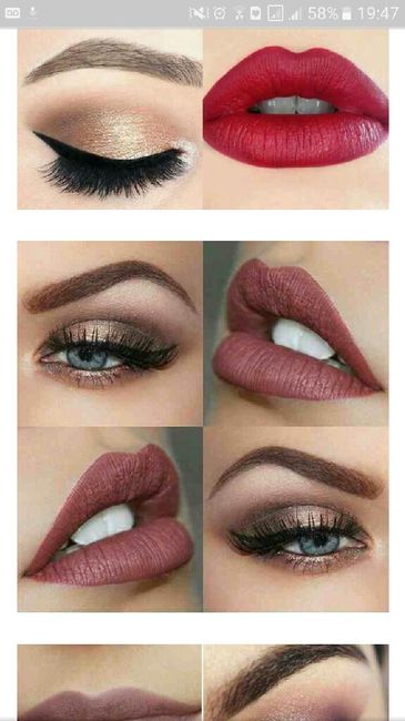 Minhas inspirações de penteados e maquiagem - 21