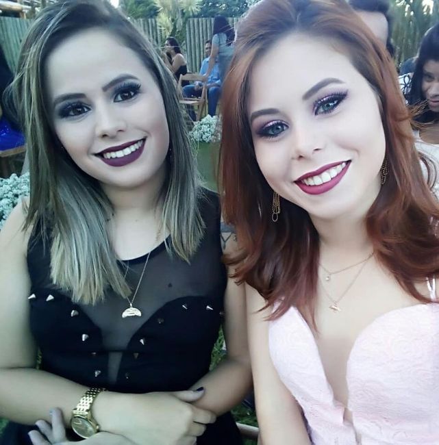 Minha irmã e Madrinha: Raquel