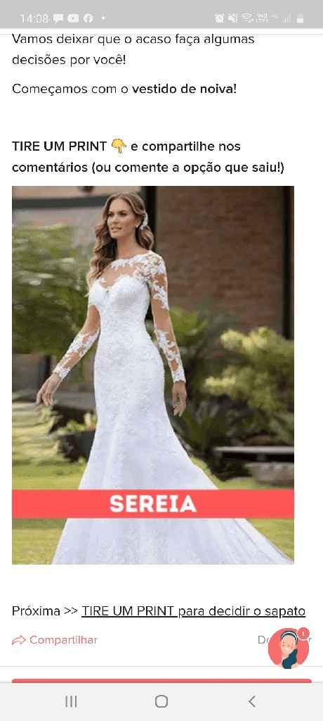 TIRE UM PRINT para decidir o vestido - 1