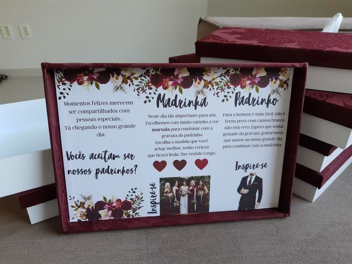 Meus Diy's Parte 2 (convite dos padrinhos e Lembrancinha) 2