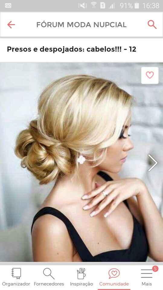  Qual estilo de penteado? - 1