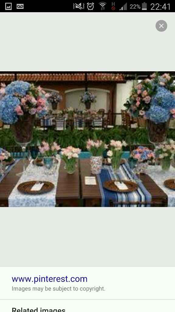 Qual cor usar no casamento para decoraçã - 1