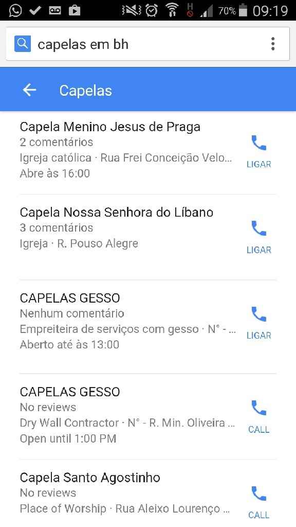 Capelas em bh - 2