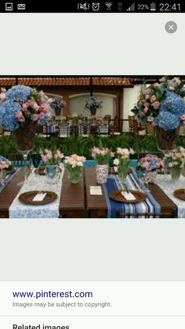 Qual cor usar no casamento para decoraçã - 1