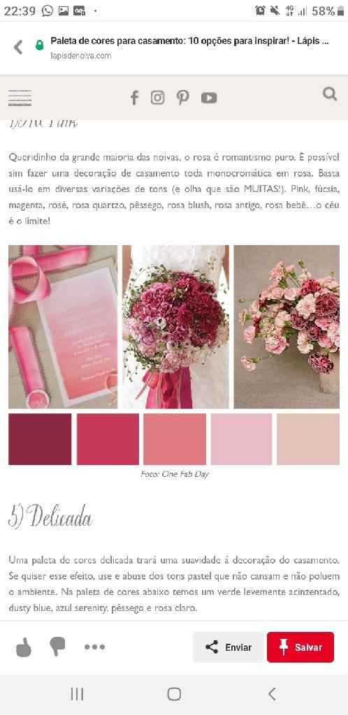 Qual sua Paleta de Cores ? - 1