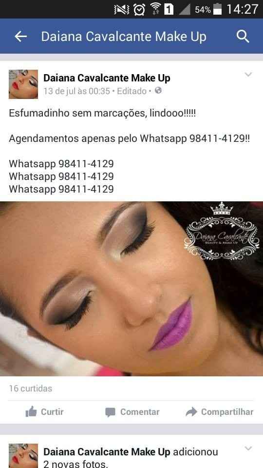 contato na foto