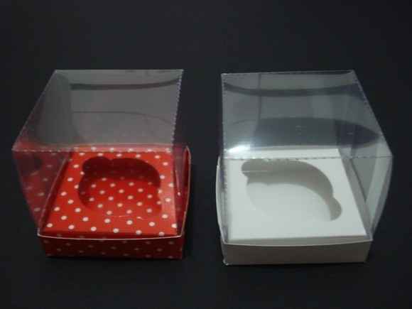 caixa para cupcake.