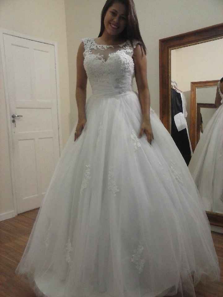 Prova do vestido venham ver - 3