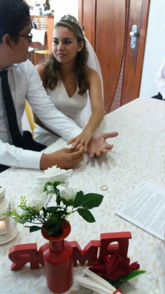 Muito feliz, casei em 28/09/2016 - 12