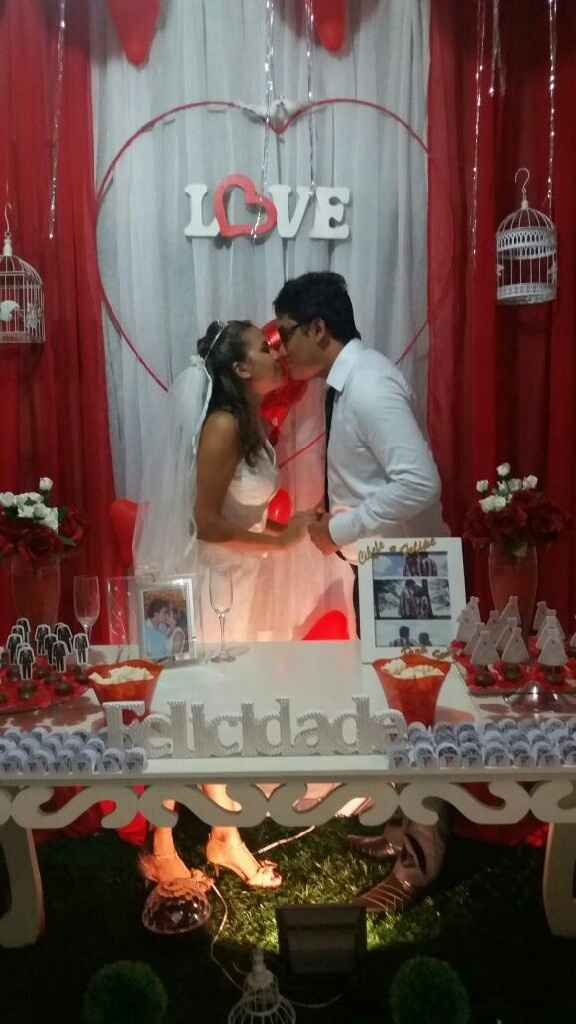 Muito feliz, casei em 28/09/2016 - 21