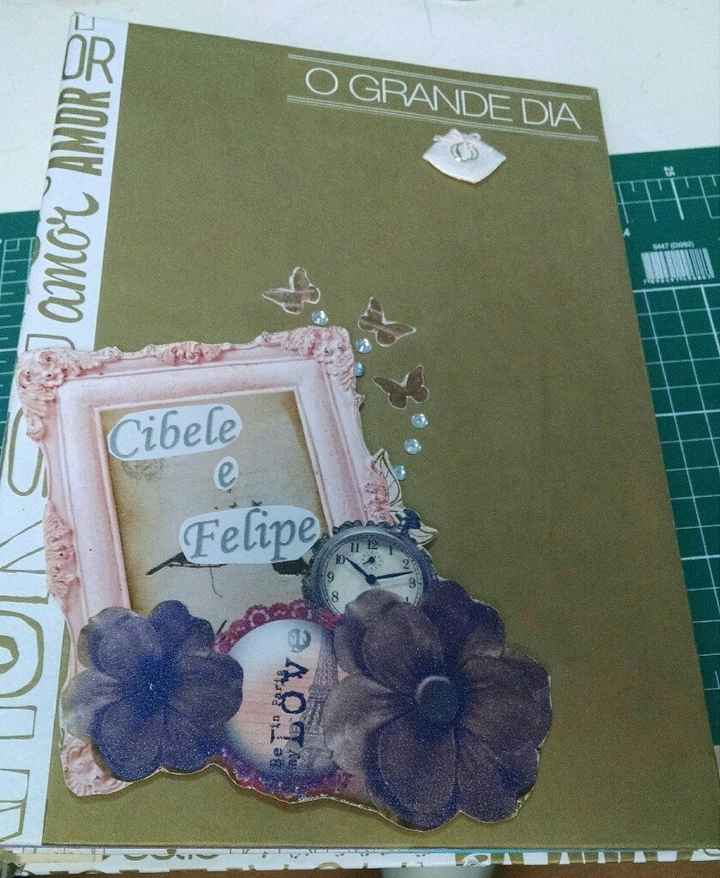 Scrapbook de casamento - 1