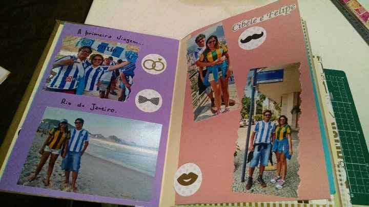 Scrapbook de casamento - 5