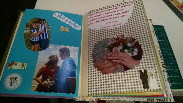 Scrapbook de casamento - 8