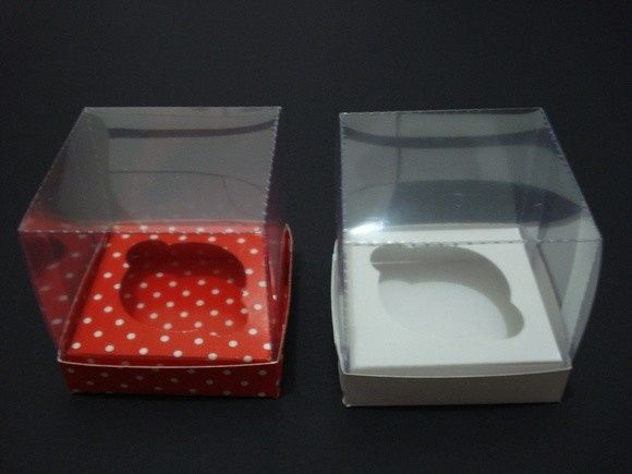 caixa para cupcake.