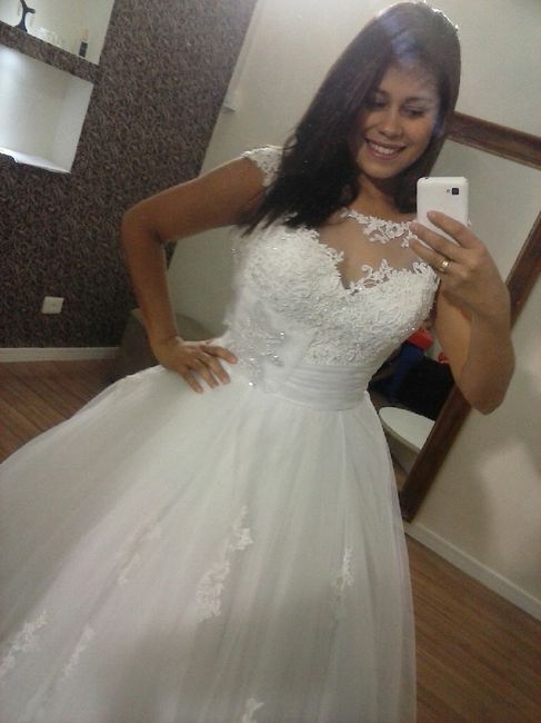 Prova do vestido venham ver - 1