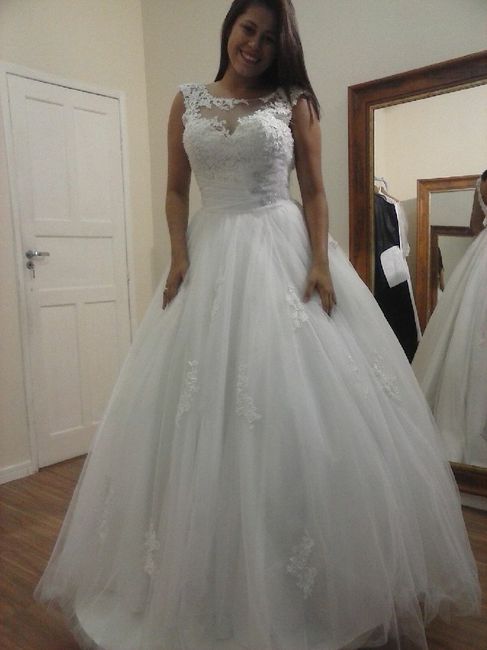 Prova do vestido venham ver - 3