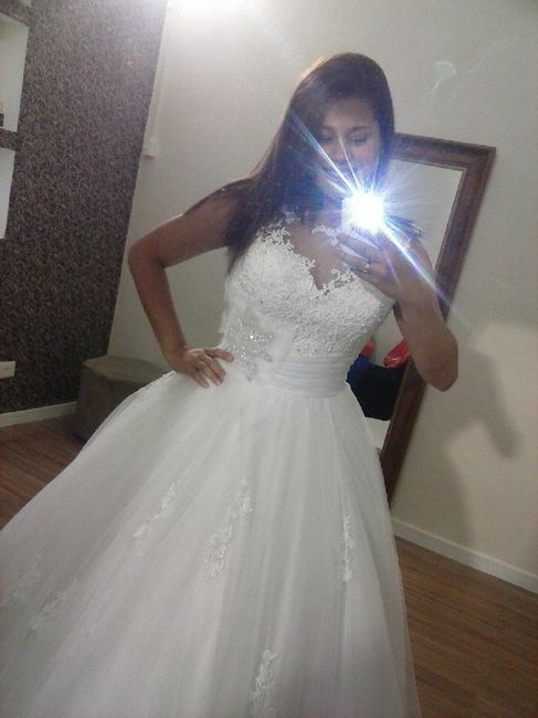 Prova do vestido venham ver - 4