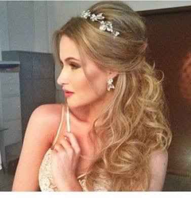Casar com cabelo preso ou solto? - 1