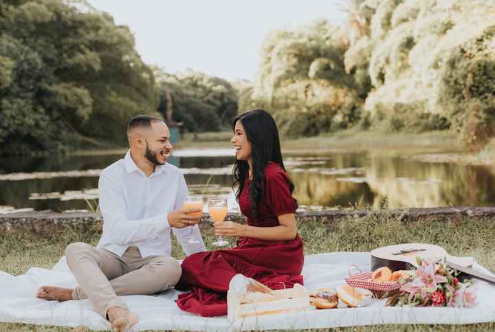 Amigas, me deem dicas para produção e criatividade para o ensaio do pre wedding 👰🏻‍♀️ - 1