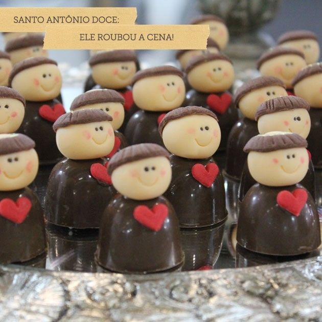 Santo antônio em forma de doce