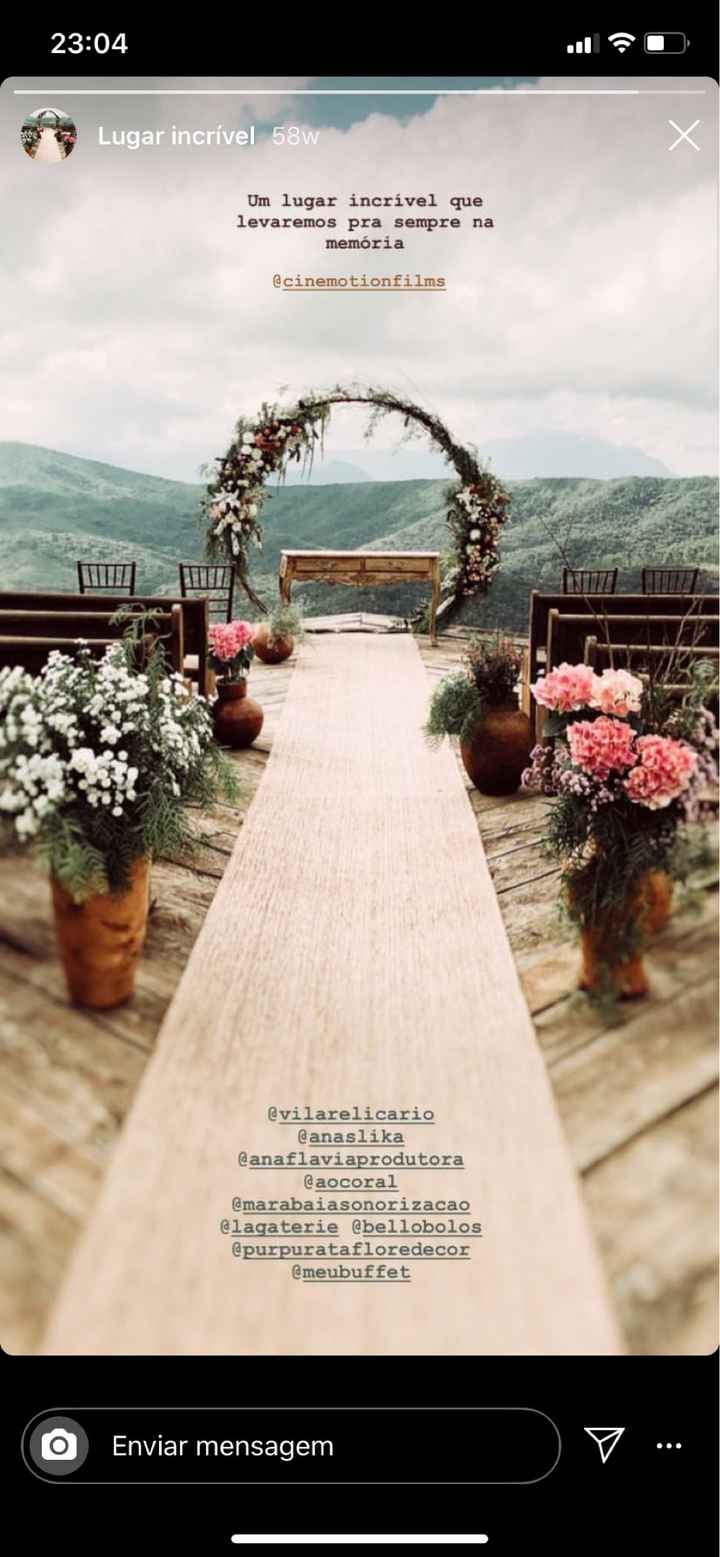 Lugares para casamento com vista - 1