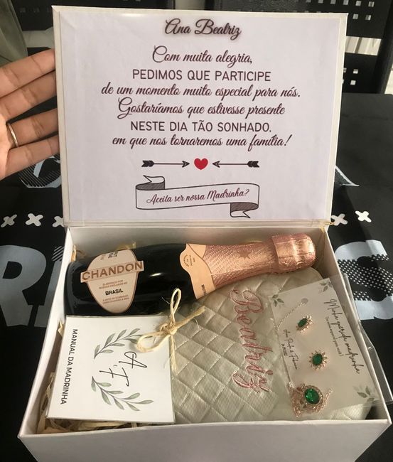 Entrega convite madrinhas e padrinhos 5