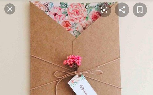 Convite diy - primeira tentativa 1