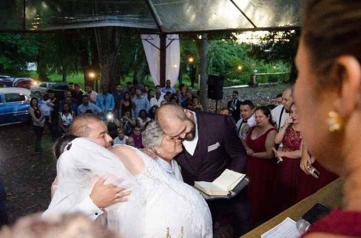 momento mais especial do casamento foi esse!