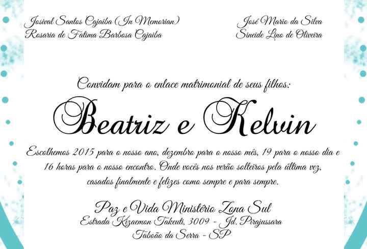 Meu convite #vemver - 1