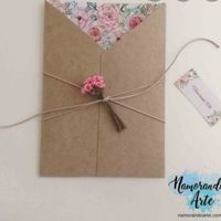 Convite diy - primeira tentativa - 2