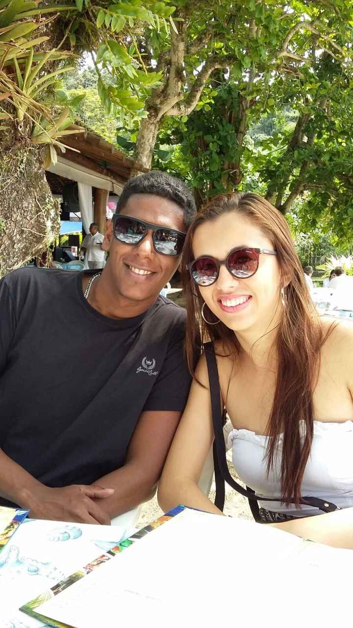 Minutos antes do pedido de casamento 