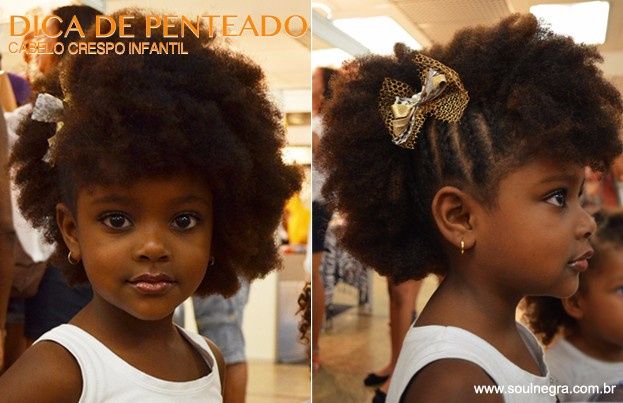 3 penteados para cabelo cacheado infantil