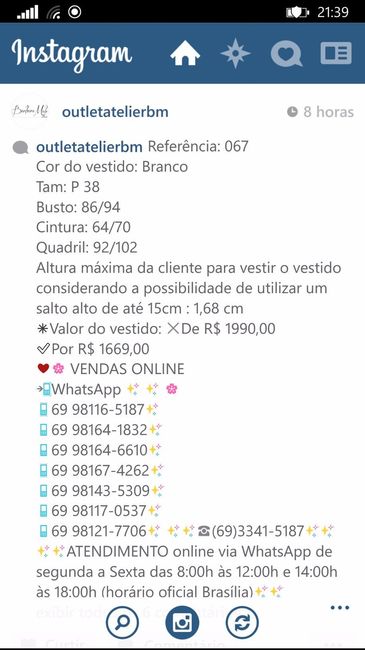 Outlet Barbara Melo