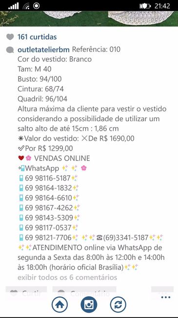 Outlet Barbara Melo