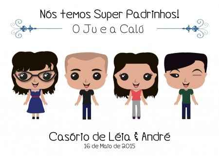Montagem para os Padrinhos
