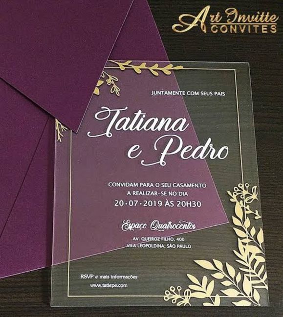 ❤ 5° Debate: Nosso Convite virtual 💌 2