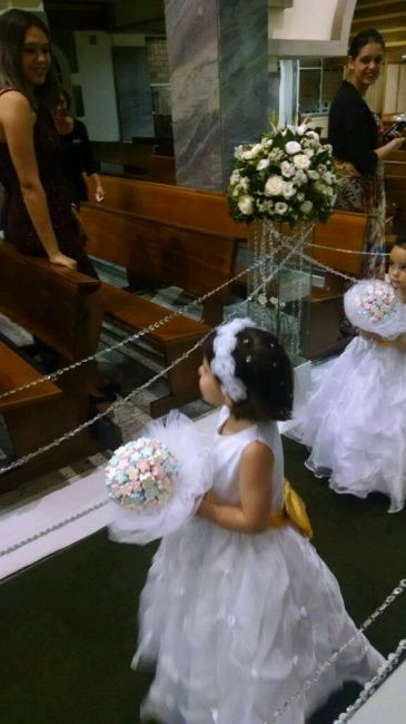 Buque de doces - daminhas - 2