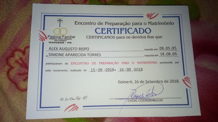 Fiz o curso de noivos😍 - 3