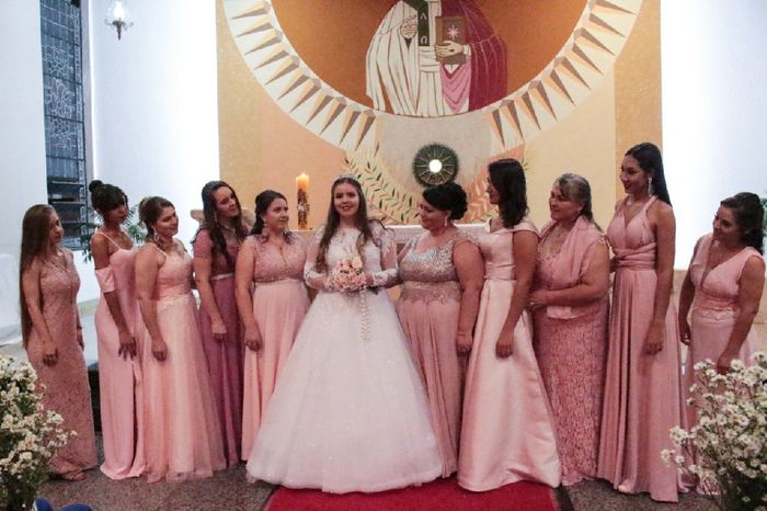 As cores para as madrinhas ❤ 1