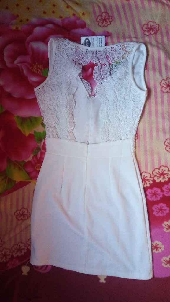Vestido Pré Wedding/cartório - 1