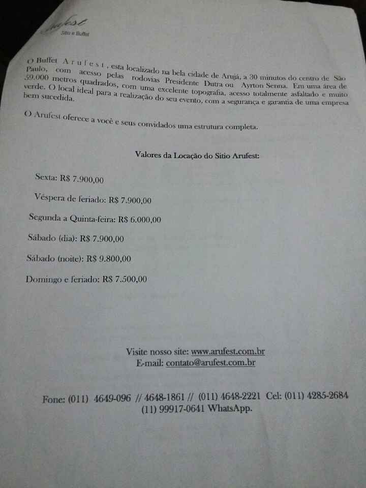Decepção - escolha do sítio - 1