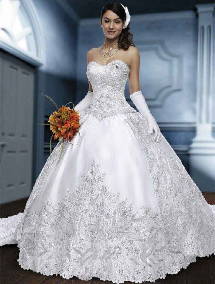 Amo vestido de noiva no modelo princesa * - 2