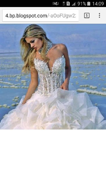 Amo vestido de noiva no modelo princesa * - 3