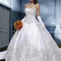 Amo vestido de noiva no modelo princesa * - 2