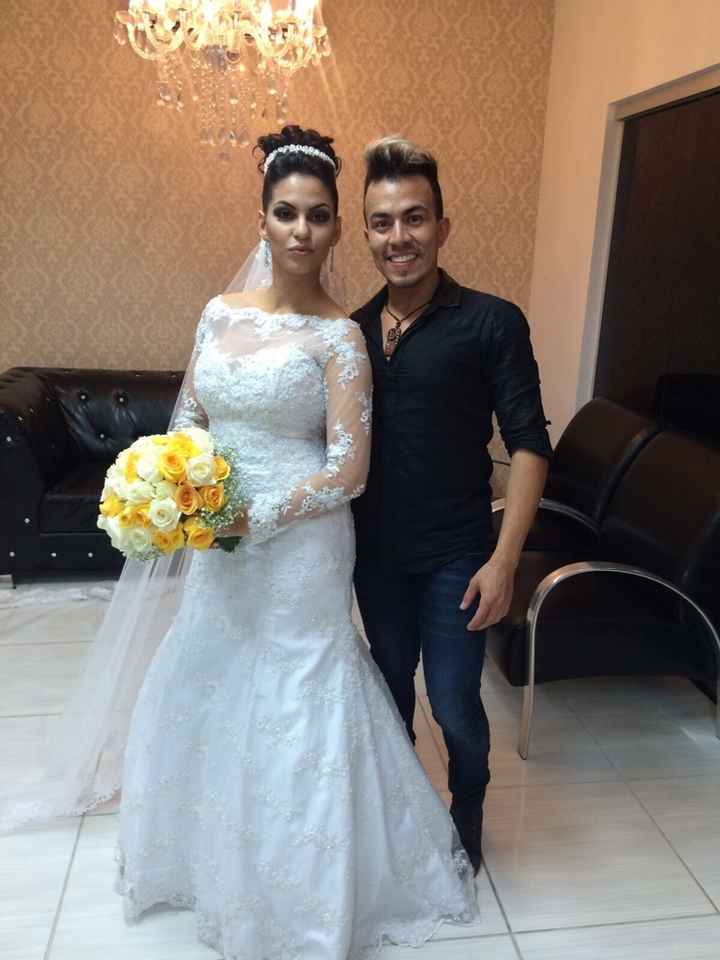 Minha produção, vestido , make,cabelo... - 3